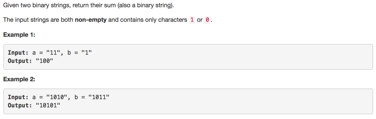 Add Binary
