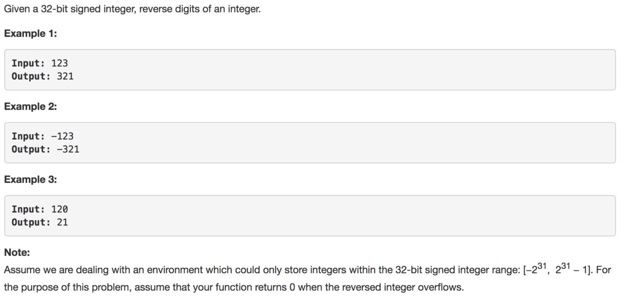 Reverse Integer